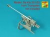 Aber 16l-29 Barrel for the Pak 40 anti-tank gun without muzzle brake / Lufa do armaty p/panc Pak 40 bez hamulca wylotowego 1/16